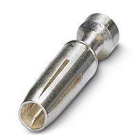 PHOENIX CONTACT 1663666 ຕິດຕໍ່ Turn 2.5 Crimp Fem Diam. 0.75-1.00mm,Ag