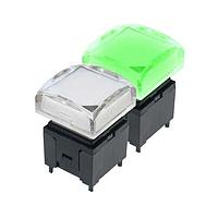 Well Buying PS011A-N11TBCPGUR ປຸ່ມກົດສະລັບ Pushbutton Switches PUSH SW SPST OFF(ON) ສີຂຽວ/ແດງ ULTRA LED