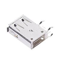 Kycon KUSBX-SLAS1N-W30 ຕົວເຊື່ອມ USB Type A USB A-TY PG SMT SHDD W/TH SHD 1.35MM ສີດຳ