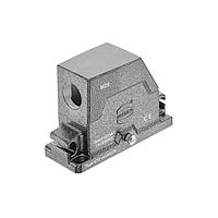 HARTING 19405161581 Hoods 16B HPR ຮູດຄອມແພັກ LC (ແຄງແຄງ), ລອກເລີບກາງ, ທາງເຂົ້າດ້ານ, M25