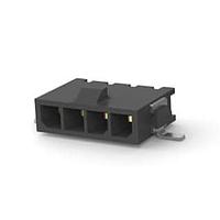 AMP Connectors - TE Connectivity 2-1445100-4 ຫົວຂໍ້ MICRO MNL HDR ASSY S/ROW LF