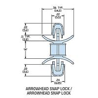 Heyco 10230F ການສະຫນັບສະຫນູນ PCB HDLSP7-12 V-0 ທຳມະຊາດ