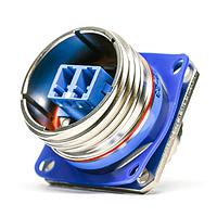 Amphenol FSI LCFTV20NN ຕູ້ຮັບສະຫນາມ LC ຮູບສະແກນສີ່ແຂນ ການປະກອບ Rcpt ຊິງນິເກິດ