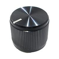 Eagle Plastic Devices 450-7005 ປຸ່ມຮູບລົດເຫຼືອງສີດຳ ອະລູມິເນຍ .75" ຜ່ານກວ້າງ