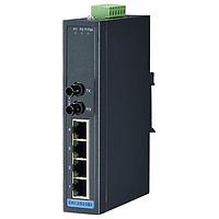 Advantech EKI-2525SI-ST-AE ອຸປະກອນສະຫນັບສະຫນູນ Ethernet ບໍ່ມີການຈັດການ 4 + 1FX ST Single-Mode unmanaged Etherne