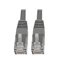 Tripp Lite N200-003-GY Cat 5e, Cat 6 3FT ສີເຫຼືອນ CT6 GIGABT PTCH CBL