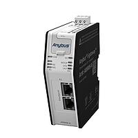 HMS Networks AB9006-B ປະຕູຜ່ານ Modbus Modbus TCP Master ເປັນ EtherNet/IP Slave (2 ພອດ)