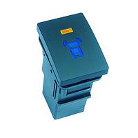 Well Buying PS023-L22AAAKO16UOUB ສະຫຼຸບສະຫຼຸບມາດຕະຖານ PUSH SW 300mA 12VDC ແສງ LED ສີສົ້ມ/ນ້ຳເງິນ