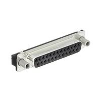 AMP Connectors - TE Connectivity 748612-1 ປຸ່ມຮັບ 25 RCPT HD 20 BRDLK