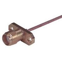 HUBER+SUHNER 25_SMA-50-1-4/111_NE ຕົວເຊື່ອມ SMA ກະດູກກະດານຕົວຕິດສາຍສົ່ງ (f)