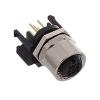 Amphenol CONEC 43-01173 ປຸ່ມສະເກັດ M12 ຍິງ 5P PCB SOLDER 10MM M12 BACK MNT SCKT