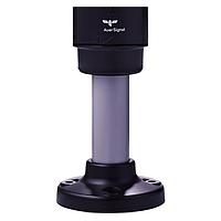 Auer Signal 915743900 ເບີສໂມດູນ CT5MR2 ຖົງພື້ນຢູ່ໃນທູບອະລູມິນຽມ 250 mm ມີຂາພລາສຕິກ 24 V DC, ສີດຳ