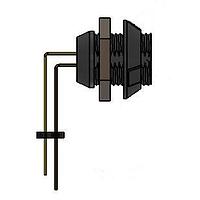 NorComp 8P1P008210GRBR1 ຕົວເຊື່ອມ 1P 8P FML ມຸ່ງຂວາ ກະດູກບົດ ANGL panel mnt - ສີເທົາ
