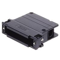 Molex / FCT 173111-0032 ປົກກັນການດຶງຂອງ Strain Relief Backshell 37P PLASTIC HOOD ANGLED CABLE OUTLET