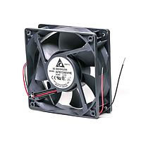 Delta Electronics, Inc. AFB1248VHE-TP18 ພັງລົມ Tubeaxial, 120x38mm, 48VDC, 190.48CFM, 14.88W, 0.31A, 55.5dBA, Ball, 4-Leads, Tach/PWM