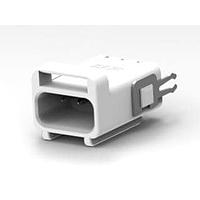 P&B 1-2834237-1 ຕົວເຊື່ອມຕໍ່ Receptacle Connector 3P REC, IP67 VERT T/H CONN,NATURE