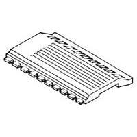 AMP Connectors - TE Connectivity 102541-2 ອຸປະກອນເສີມ ຝາຫນ້າ 8 ຕໍ່ຕຳແໜ່ງ ບໍ່ມີຂະໜາດໂລກ