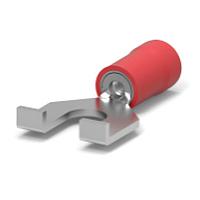 AMP Connectors - TE Connectivity 8-32498-1 ສະເປດ 22-16AWG PIDG SPADE FLANGE