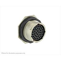 Eaton Souriau-Sunbank UT0W71832SH601 ຮອບຮອງຕົວຍິງ jam nut receptacle IP68/69K, 96 h salt spray