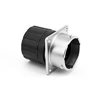 Amphenol SINE Systems RT00124PNHECR ຕົວເຊື່ອມຕໍ່ Receptacle, ຂອງຝາສີ່ແຂວງ, 4 ຕຳແໜ່ງ, ຜູ້ຊາຍ, ຂະໜາດ Shell 12, ແລະ End Cap ມີການຫຼຸດຂະໜາດການປິດສາຍສ່ວນບຸກຄົນ, ຂະໜາດ 14 - 24AWG