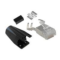 Stewart Connector SS-39200-087 ປລັກມອດູ່ລ IP20 ມອດູ່ລ Cat6a 8P 8C ປົກກັນສະໄປ .037"-.042" ສາຍສົນ .270"-.300" ຂະໜາດລວມ