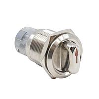 E-Switch PVK4S21B0SS Anti-Vandal ANTI-VANDAL, 2A 24VDC, SPDT ອອນ-(ອອນ), ຕິດຕັ້ງແຜງ, ການບວກດ້ານໜ້າ