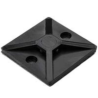 HellermannTyton 151-00646 MB4A BLK UV MNTG BASE-5952 ADH