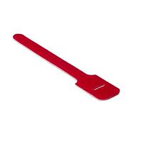 HellermannTyton GT.50X112P2 ສາຍຜັດກັບຫຼັກ Hook and Loop Ties Grip Tie Strap, 11.0" x .5", PA6/PP, ແດງ, 10/pkg