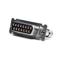ITT Cannon DAMV15SNF225 ຮອບຮອງ Dsub 15 Skt/Strt PCB ມີຂາຍືນ SST shel