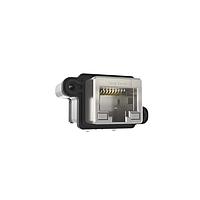 Amphenol Commercial Products MRJR9380MC ຮຸບ Rugged Gen2 Rugged RJ45 Receptacle Cat6A, IP67