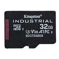 Kingston SDCIT2/32GBCA ບັດ MicroSD 32GB microSDHC ອຸດສາຫະກຳ C10 A1 pSLC ບັດ + ຕົວແປ SD