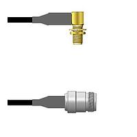 Amphenol Custom Cable Q-2R01W0008007i ສາຍສະບັບ RF SMA-RJB/N-SJ RG58 7I
