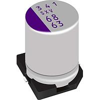 PANASONIC 100SXV39M ອະລູມິນຽມ ໂປລິເມີ ຄາປາຊິເຕີ 100VDC 39uF 20% 30mOhm 940mA