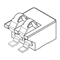Amphenol Commercial Products BC3552S02 ຕົວເຊື່ອມແບດເຕີຣີ S2a.2P SMT BATT CONN-HF