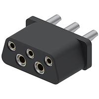 Mill-Max 888-93-005-00-001000 ສາຍສົ່ງພະລັງງານໄປບອດທີ່ມີການຄຸ້ມຄອງ, ປະຕູສົ່ງສາຍສອງຂ້າງ