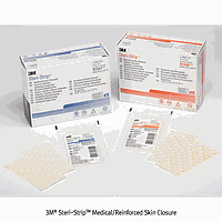 3M 3M.07.1547 Steri-Strip, ປິດຜິວເພີ່ມເຂັ້ມ, 12mm×L100mm