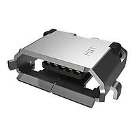 Amphenol FCI 10103592-0001LF ຂໍ້ມູນ Micro USB Type B Connectors 5P Quick Connect Micro USB TypeB Plug