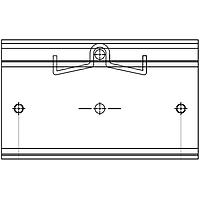 MEAN WELL DRP-04 ອຸປະກອນເພີ່ມຕິດຕັ້ງ Acc. ສຳລັບກ້ອງ 203,205,978,999