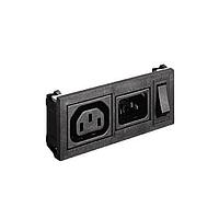 Bulgin BZH09/Z0000/01 ໂມດູນເຂົ້າພະລັງ AC Polysnap Power Inlet Module