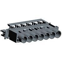 AMP Connectors - TE Connectivity 293651-2 ຕົວເຊື່ອມໄຟສະແດງ 7.5MM 6P 6A/125VAC CNCT HSG ASSY