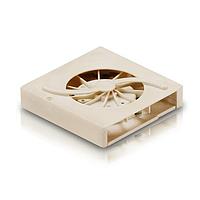 Sunon UB3H3-500B TC ພັກລະບູລລີດ ບລອວເວີ, 17x17x3mm, 3VDC, 40.34"H2O, Vapo, 4x Wire, Tach/PWM, IP58