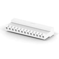 AMP Connectors - TE Connectivity 4-640429-3 ຮູງຮັບ Receptacle 13P MTA156 CONN ASSY 24AWG WHT