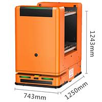 Hikrobot C3-200LB2 ໂຣບອດເຄື່ອນຍ້າຍລົດສົ່ງ (2*100 kg; 25 mm)