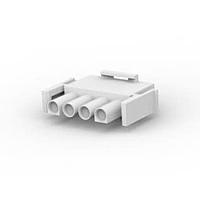 AMP Connectors - TE Connectivity 350779-1 ກອງປະກອບປລັກ PLUG HOUSE. 4 POS.