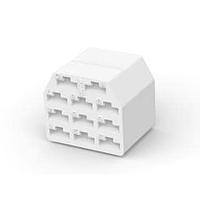 AMP Connectors - TE Connectivity 151325-1 ຮາວຊິ້ງ 11 WAY FASTIN FASTON RECPNATUR