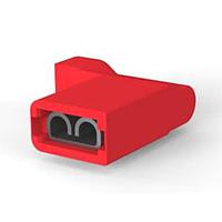 AMP Connectors - TE Connectivity 2-520335-2 ປຸ່ມຮັບ FLAG RECP 22-18 .187 .187 x .020