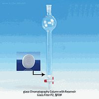 SciLab SL.Col2186.0 ຄໍລັມ Chromato, ຖົງກວດ Reservoir, 24/29, DURAN®Cock, od70/3.2t x h500mm, 1600/2000ml