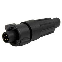 CONXALL 16880-4PG-518W ຕູ້ສະເລ່ຍມົນມົນມົນມົນມົນມົນມົນມົນມົນມົນມົນມົນມົນມົນມົນມົນມົນມົນມົນມົນມົນມົນ Micro-Con-X Cable End, 4-pin #22, Male, Crimp, Bulk