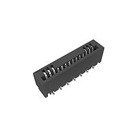 Amphenol FCI HFW14S-2STE1HLF Board Mount 1.00mm Flex Connector, HFW Straight series, 14 Position, Top Entry Surface Mount, Tin plating, Non-ZIF, Halogen-free .