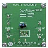 onsemi NCP170AMX120GEVB ເຄື່ອງມືພັດທະນາ IC ການຈັດການພະລັງງານ EVAL BRD ສຳລັບ XDFN PACKA